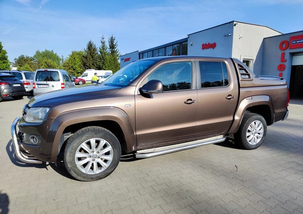 Volkswagen Amarok cena 37900 przebieg: 520000, rok produkcji 2013 z Konin małe 211